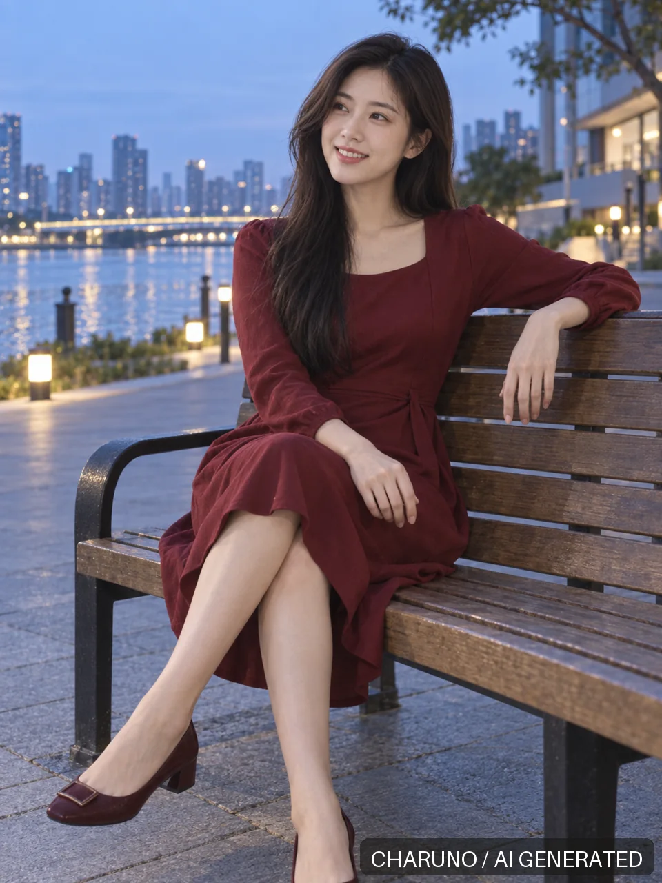 林澄·八种穿搭生活写真·动作修正版，第 3 张生成图片
