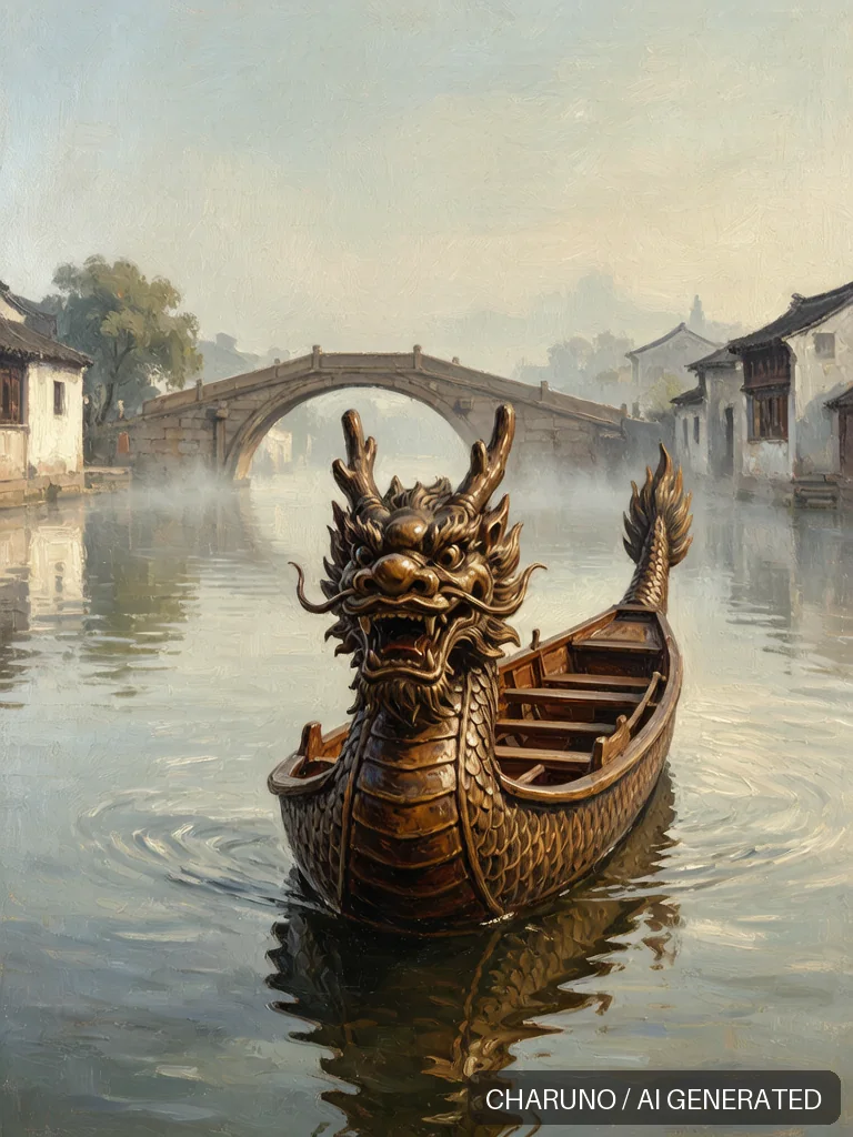 划龙舟 · 图库，第 8 张生成图片