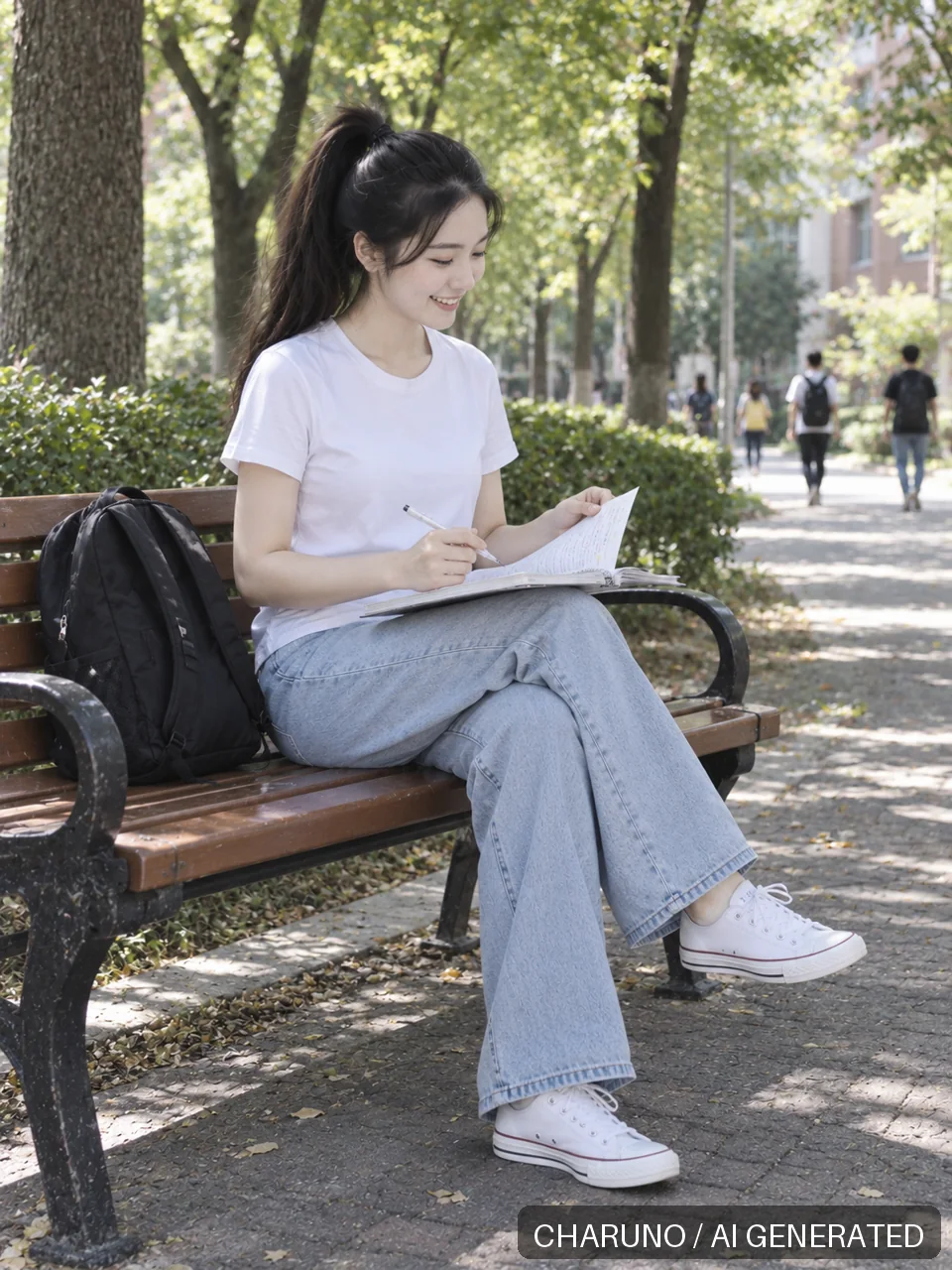多彩日常·大学春日，第 7 张生成图片