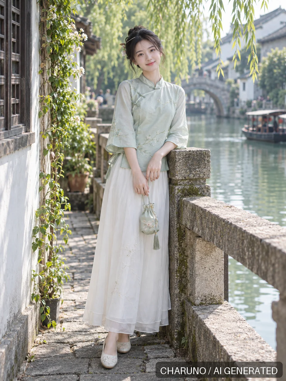 青春靓丽·江南水岸，第 4 张生成图片