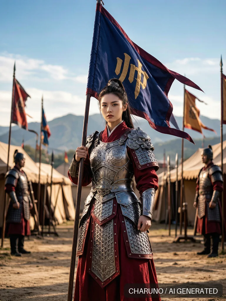 挂帅女将 · 图库，第 8 张生成图片