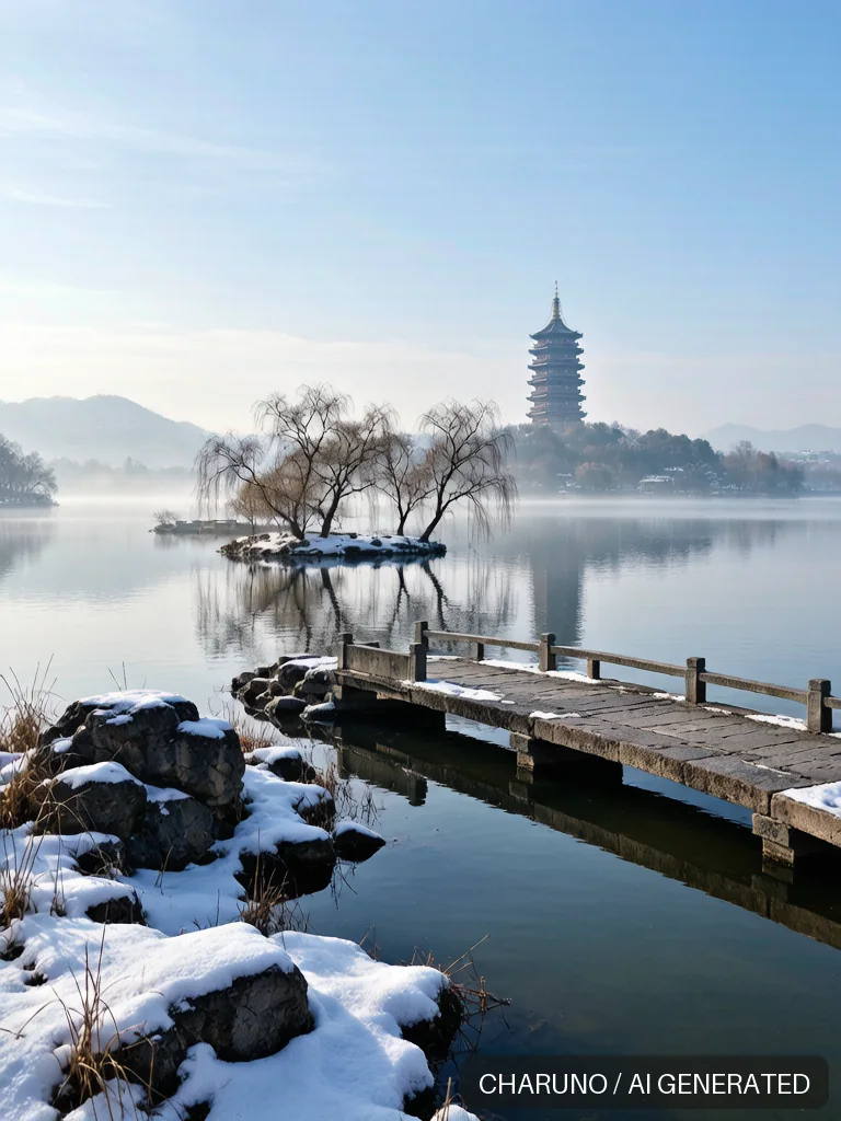 西湖断桥 · 图库,第 8 张生成图片