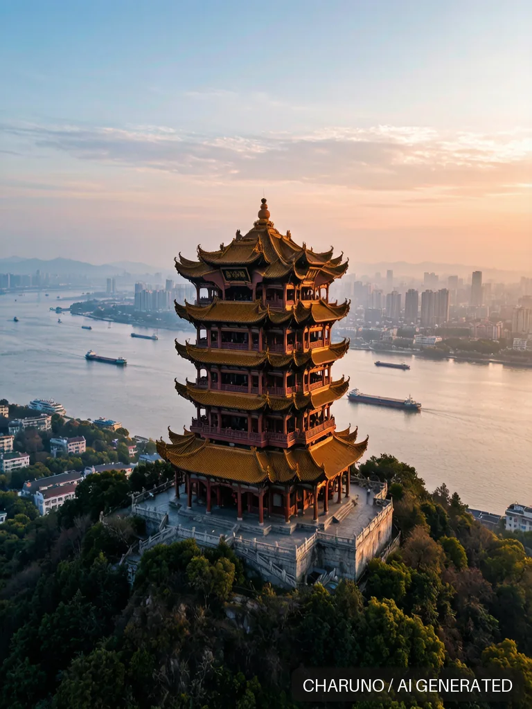 黄鹤楼 · 图库,第 3 张生成图片