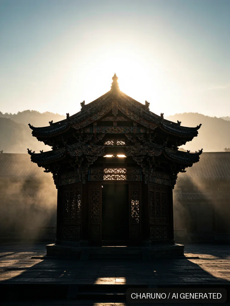 雕梁画栋 · 图库,第 4 张生成图片
