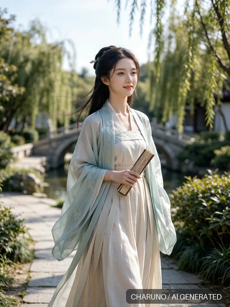 牡丹亭丽娘 · 图库，第 4 张生成图片