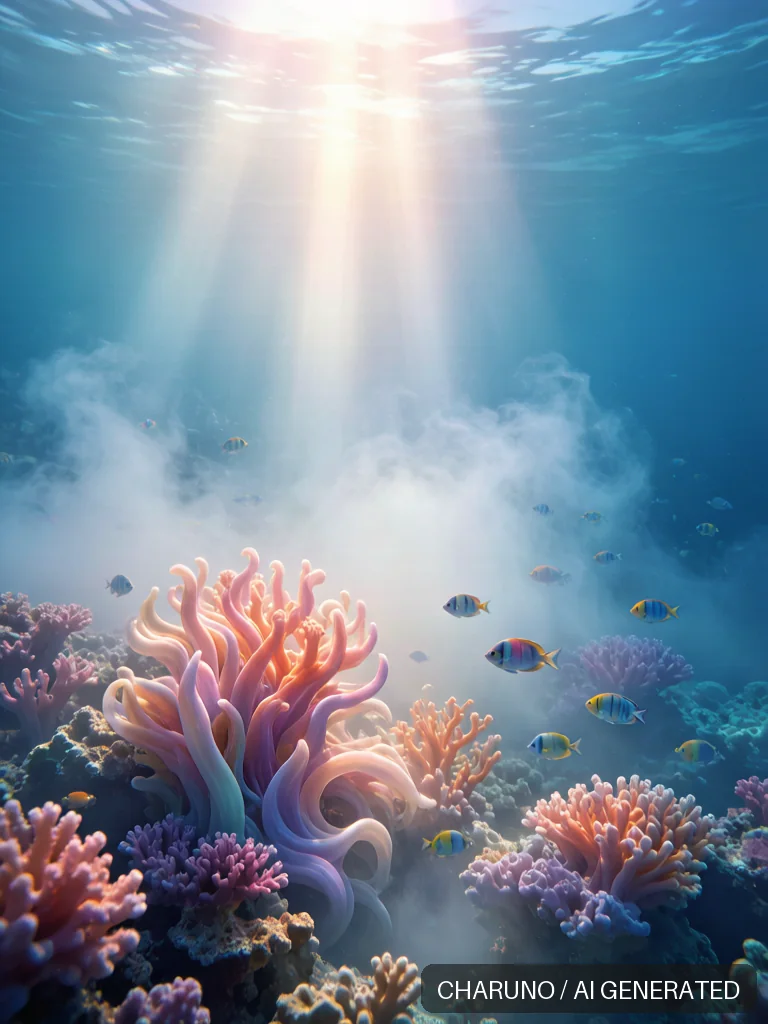 海底珊瑚礁 · 图库，第 7 张生成图片