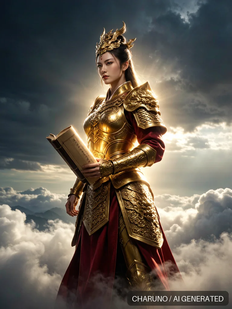 九天玄女 · 图库，第 6 张生成图片
