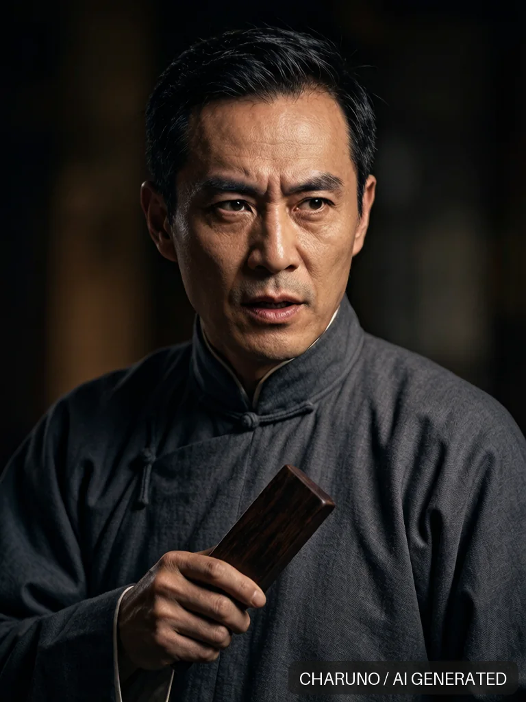 评书先生 · 图库，第 5 张生成图片