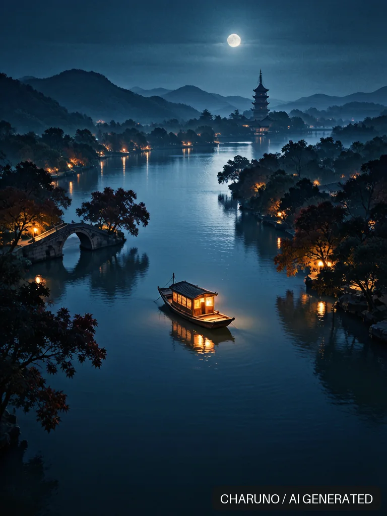 枫桥夜泊 · 图库，第 3 张生成图片