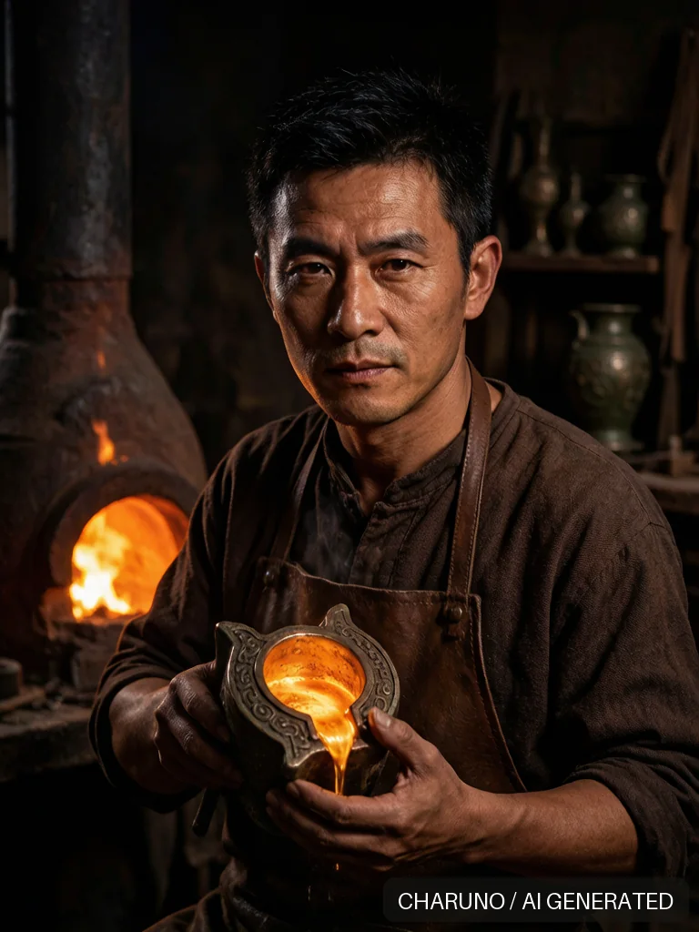 铜器匠人 · 图库,第 2 张生成图片
