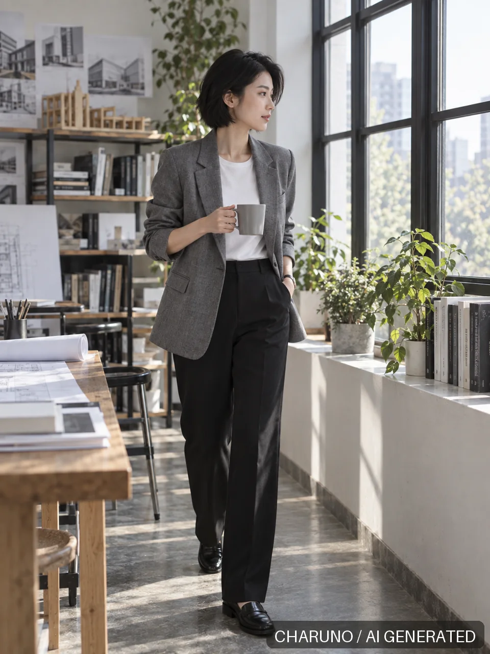 多彩日常·建筑师午后，第 6 张生成图片