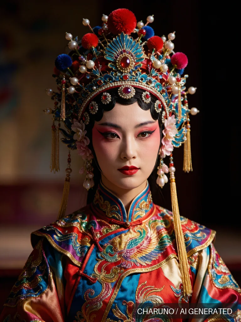 粤剧演员 · 图库,第 2 张生成图片