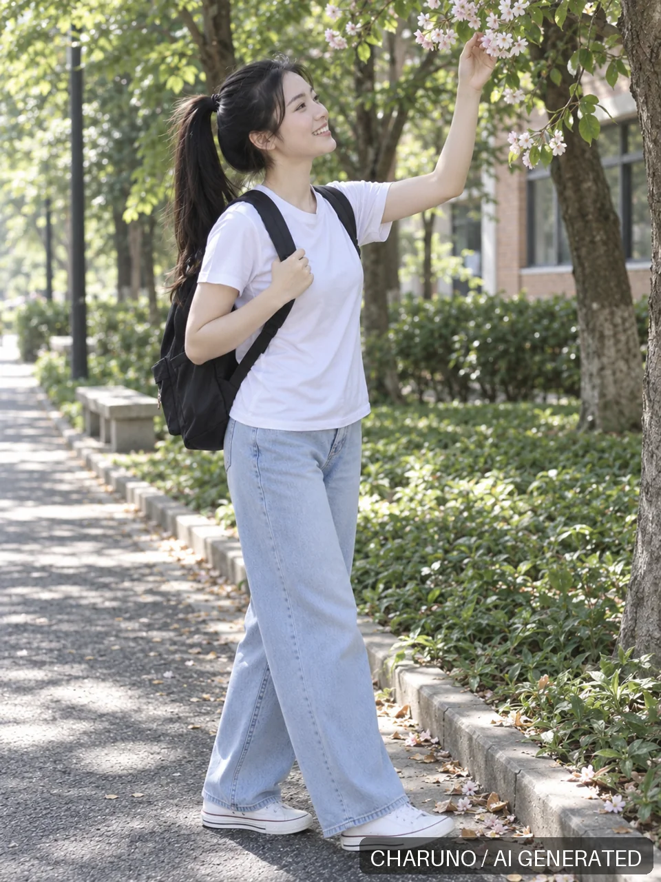 多彩日常·大学春日，第 8 张生成图片