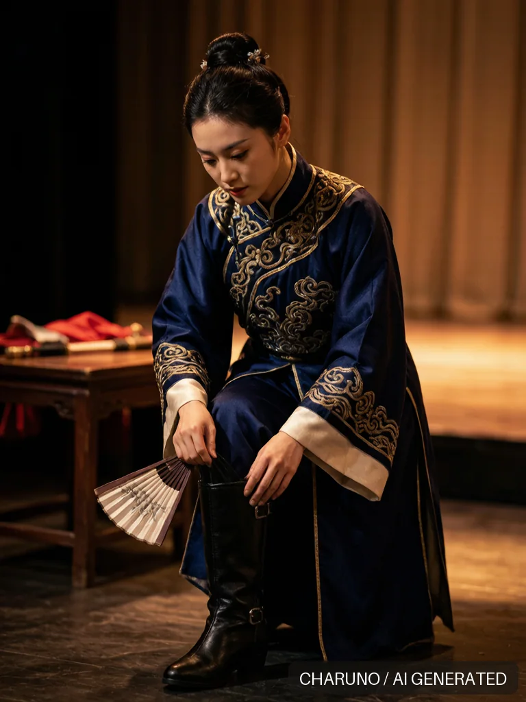 越剧女小生 · 图库，第 5 张生成图片