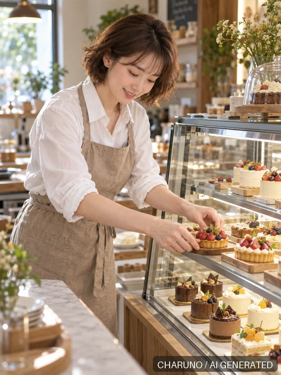 多场景新写真·甜品研发日记，第 4 张生成图片