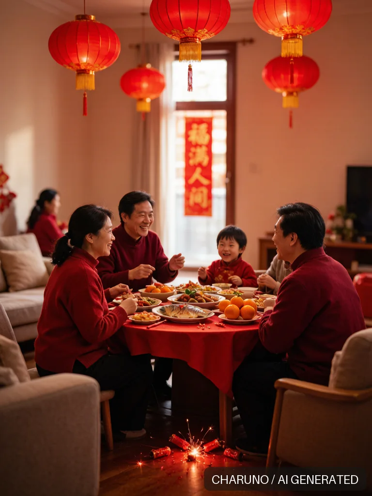 节日春节 · 图库,第 1 张生成图片