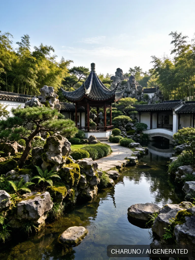 苏州园林 · 图库，第 8 张生成图片