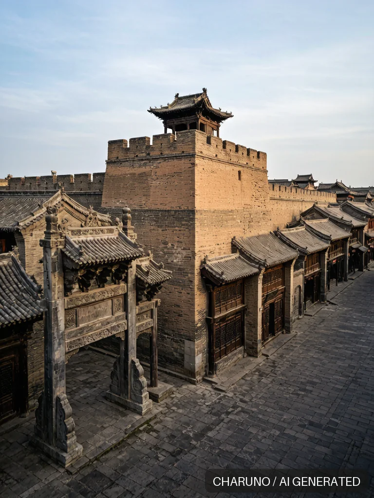 平遥古城 · 图库，第 8 张生成图片