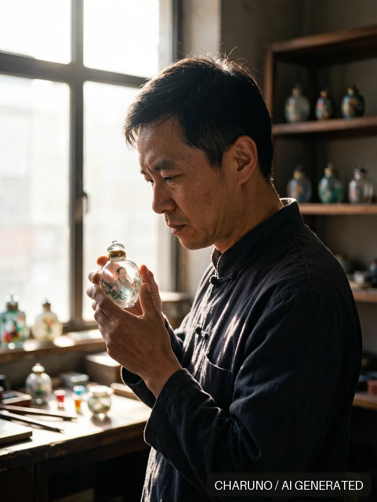 内画壶匠人 · 图库，第 6 张生成图片