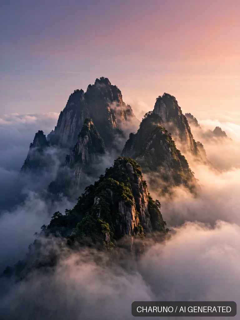 华山险峰 · 图库，第 7 张生成图片