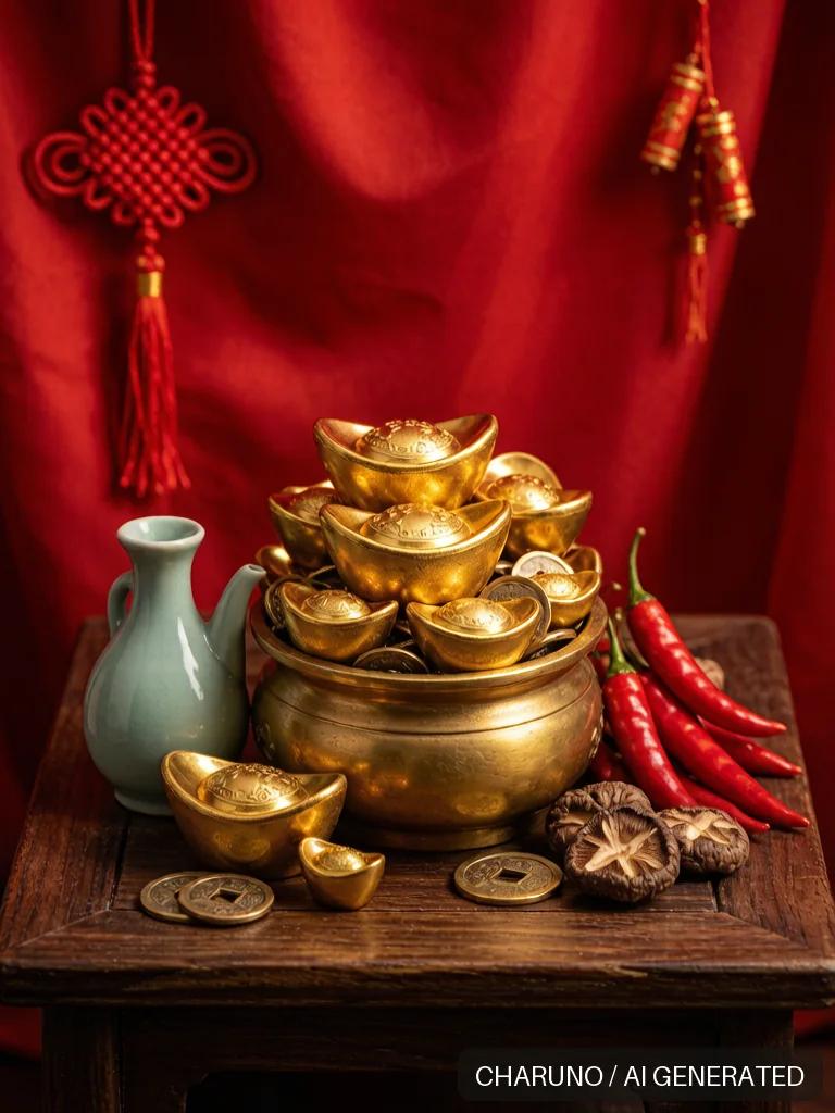 迎财神 · 图库，第 5 张生成图片