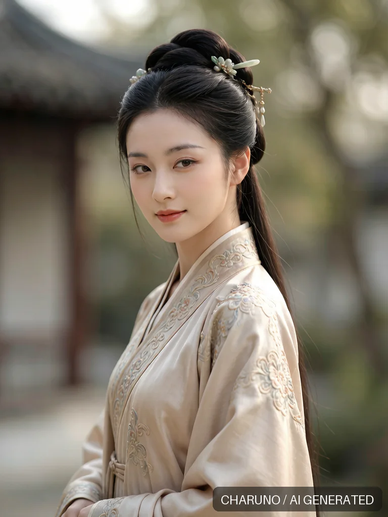 汉代仕女 · 图库，第 7 张生成图片