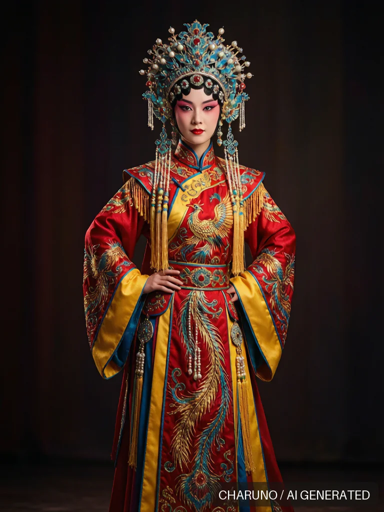粤剧演员 · 图库,第 1 张生成图片