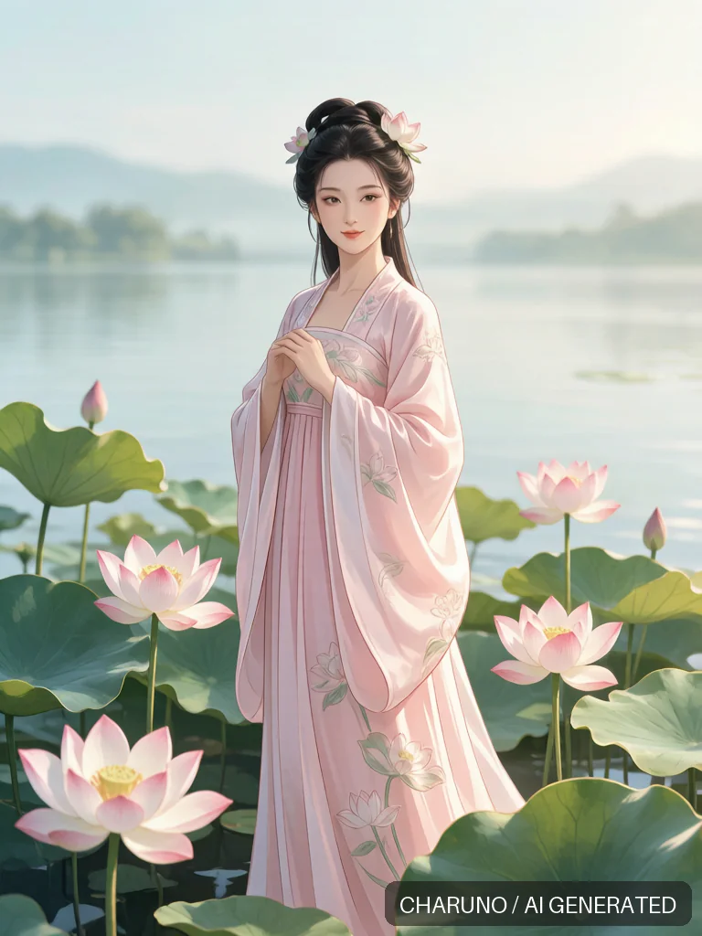 荷花仙姑 · 图库，第 8 张生成图片