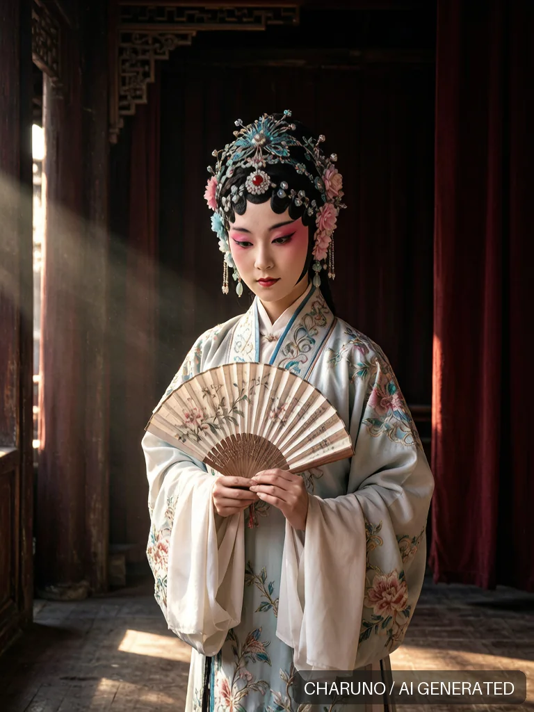 昆曲闺门旦 · 图库，第 6 张生成图片