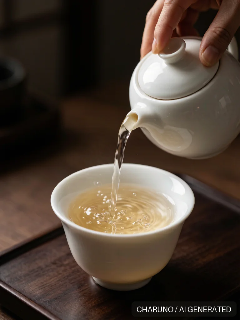 白茶品鉴 · 图库，第 5 张生成图片