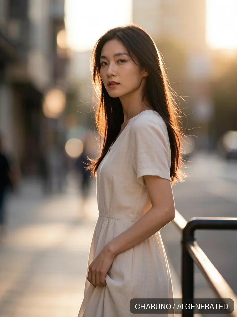 青春街拍少女 · 图库,第 6 张生成图片
