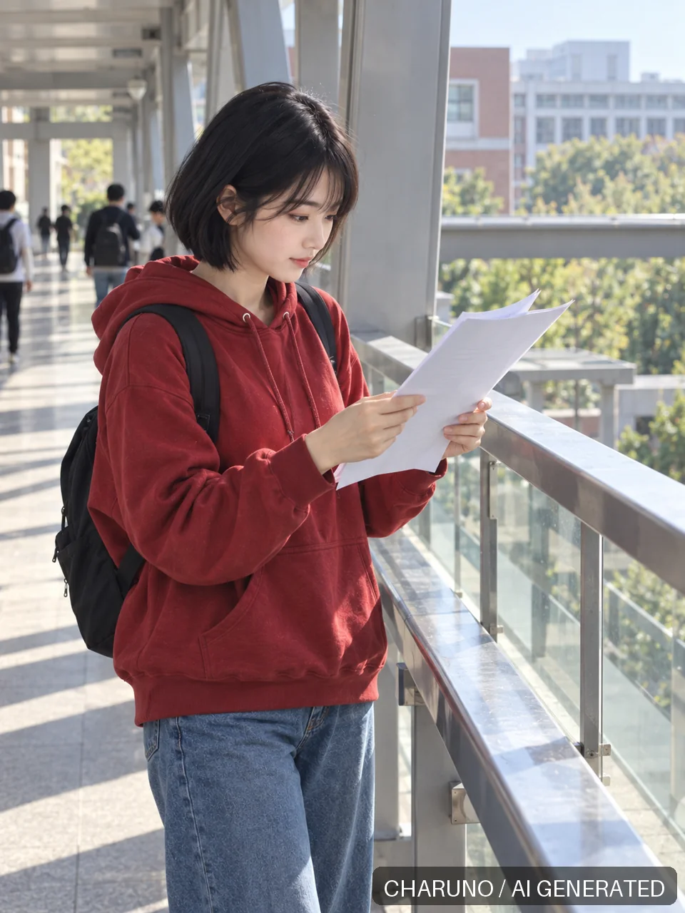 多场景新写真·大学广播站日常，第 4 张生成图片