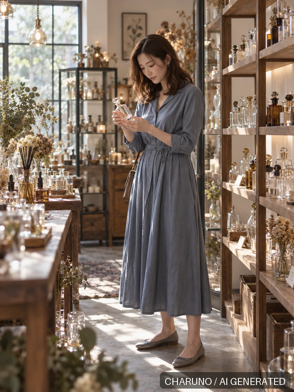 多场景新写真·香气工作室旅程，第 3 张生成图片