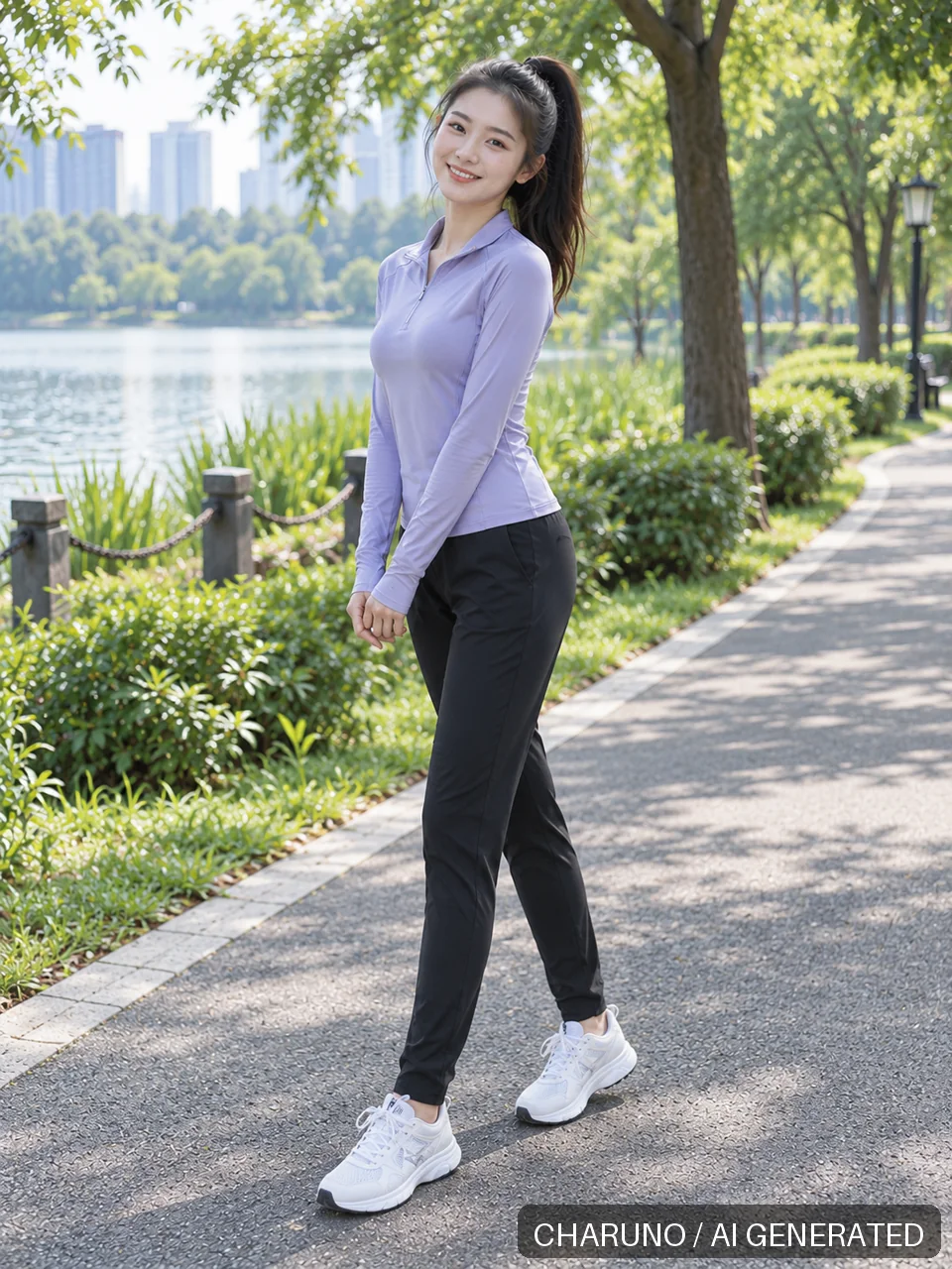 青春靓丽·公园活力，第 8 张生成图片