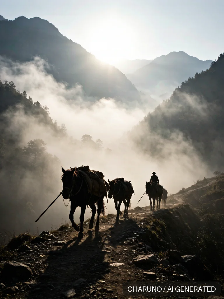 茶马古道 · 图库，第 4 张生成图片