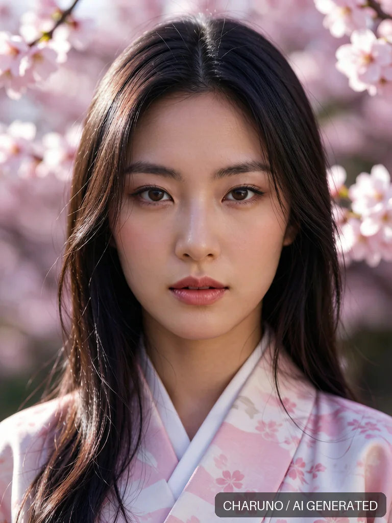 日式和服美人 · 图库,第 5 张生成图片