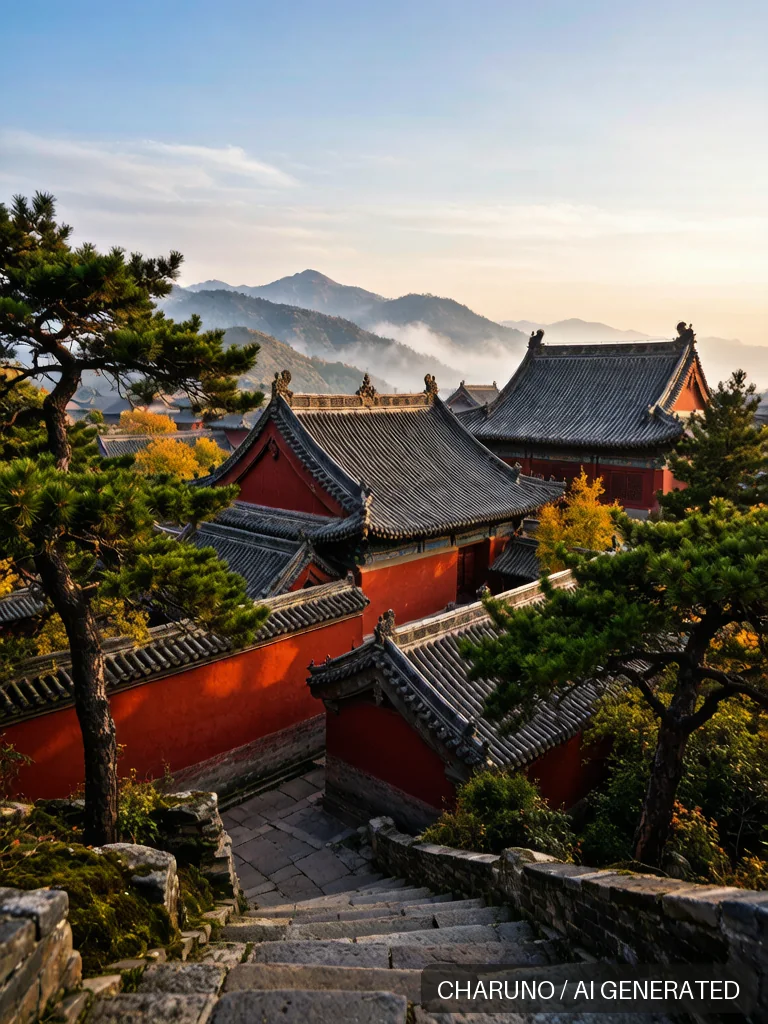 五台山 · 图库,第 5 张生成图片
