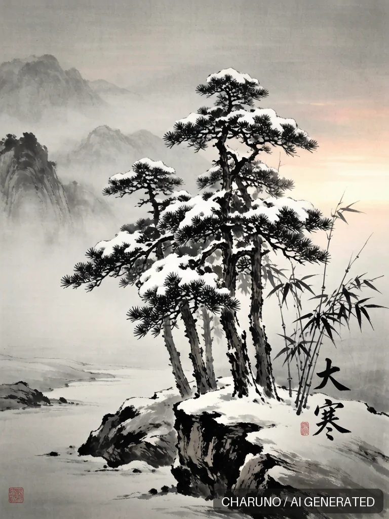 节气大寒 · 图库，第 6 张生成图片
