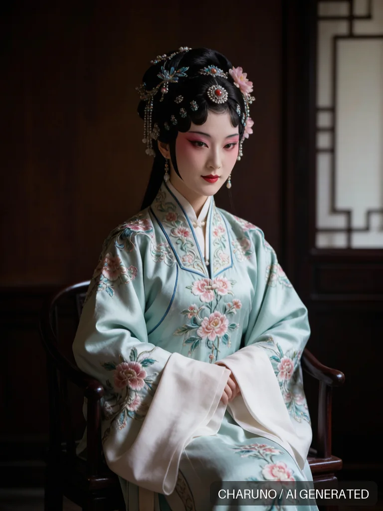 昆曲演员 · 图库，第 3 张生成图片