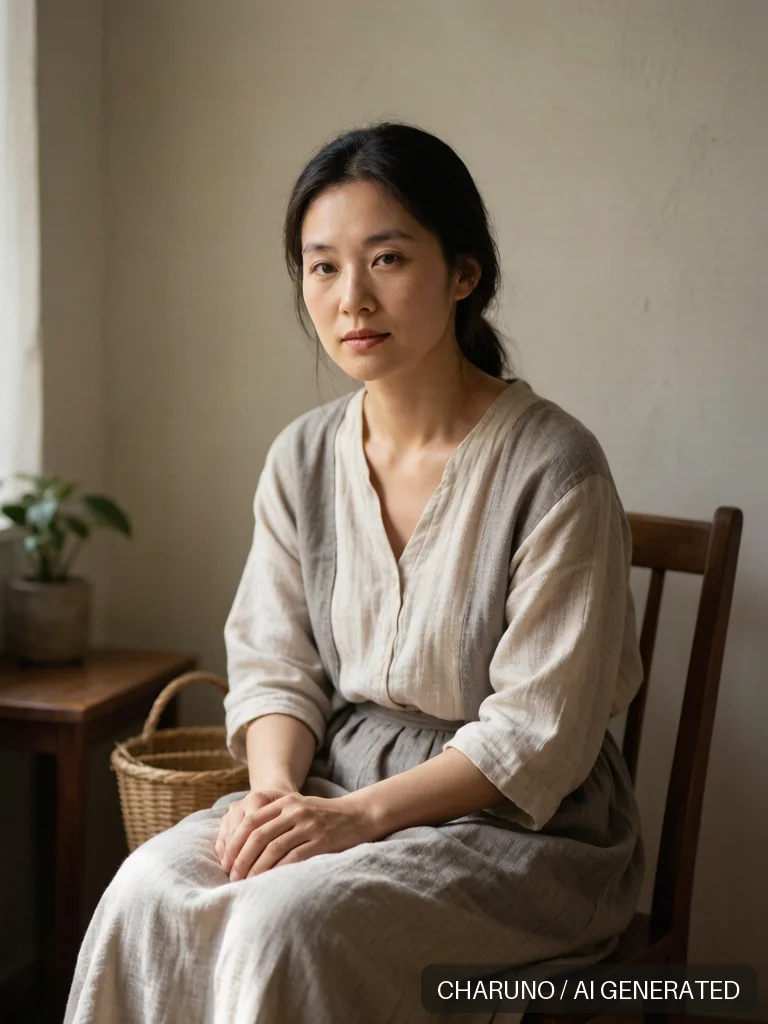 采桑女子 · 图库，第 3 张生成图片