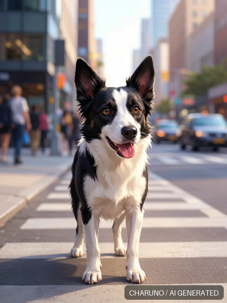 机敏工作犬 · 图库，第 5 张生成图片