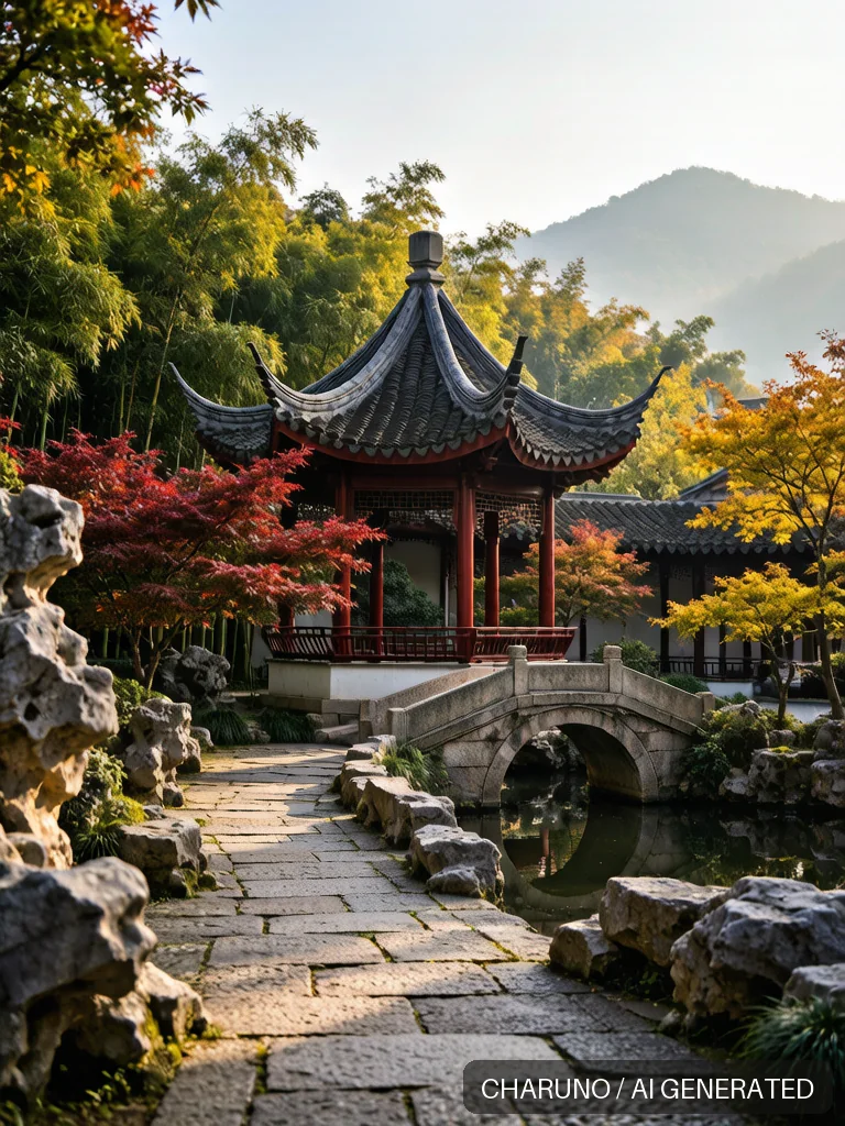 拙政园 · 图库，第 5 张生成图片