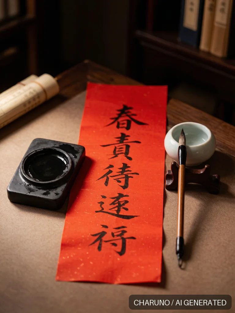 写春联 · 图库，第 5 张生成图片