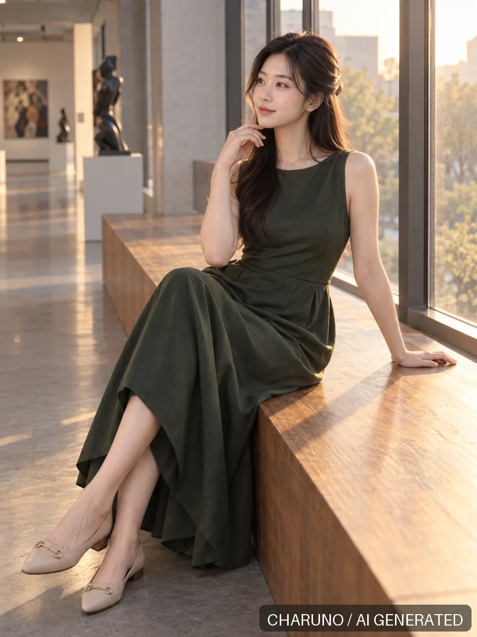 姚笙·动作参考八种生活写真，第 2 张生成图片