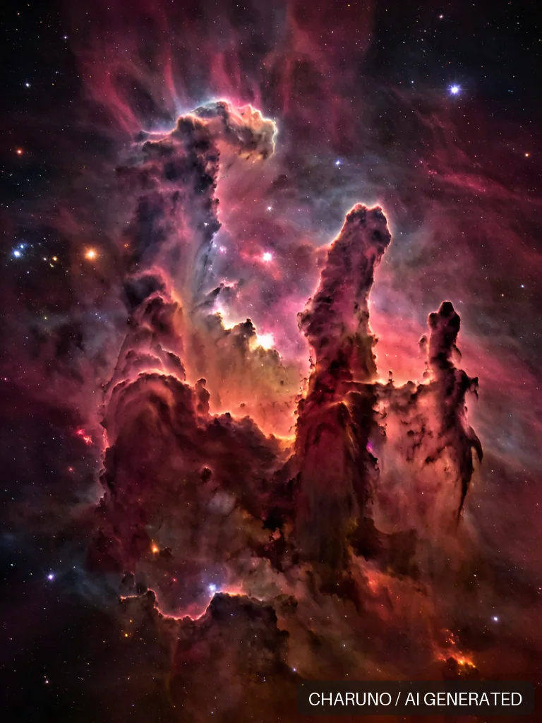 浩瀚星空宇宙 · 场景视觉：幕后档案