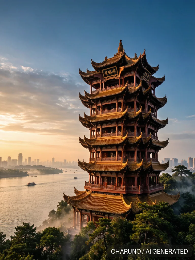 黄鹤楼 · 图库,第 8 张生成图片