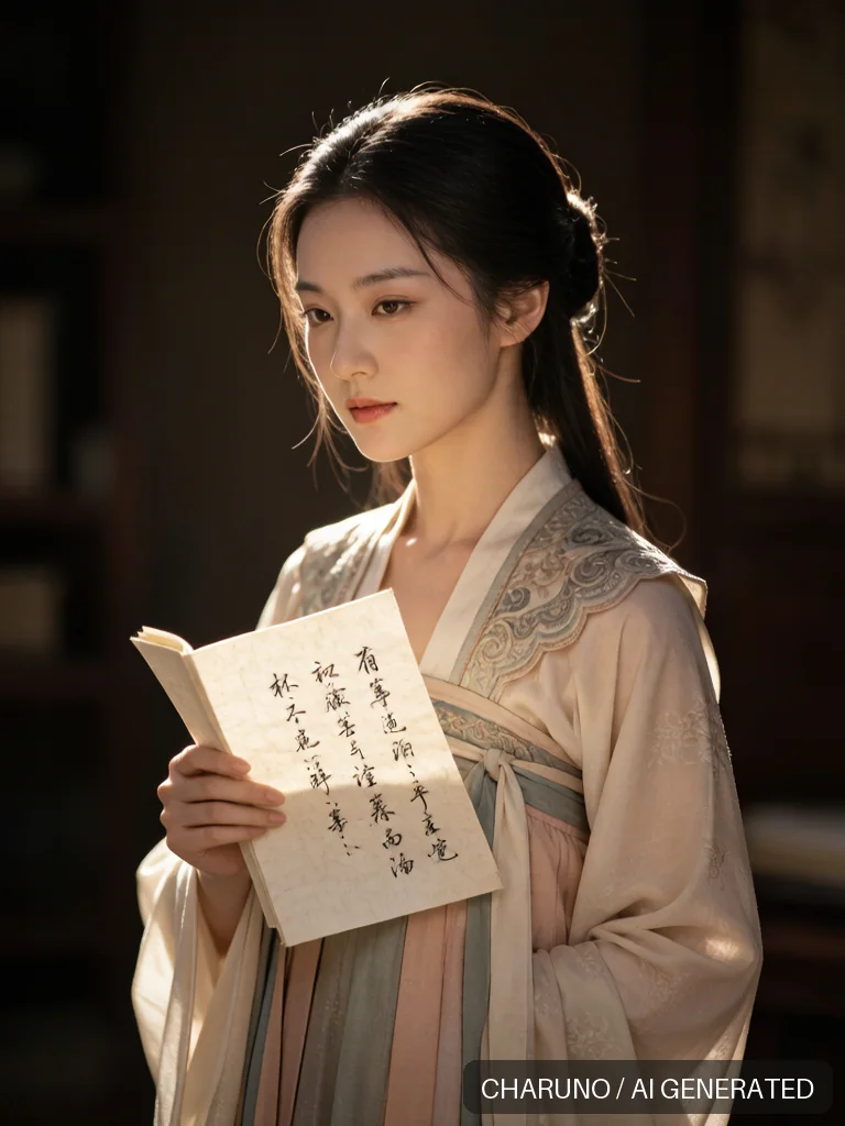 薛涛制笺 · 图库，第 6 张生成图片