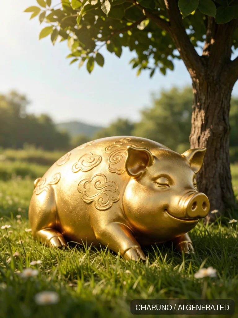 生肖金猪 · 图库，第 4 张生成图片