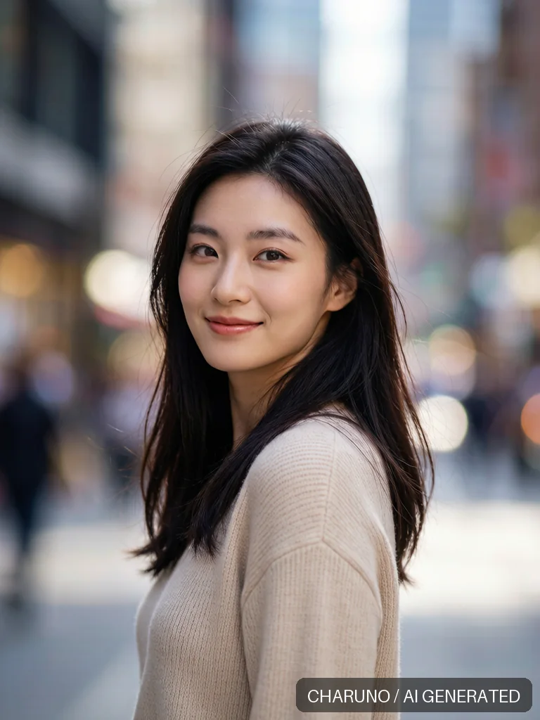 城市漫步少女 · 图库，第 7 张生成图片