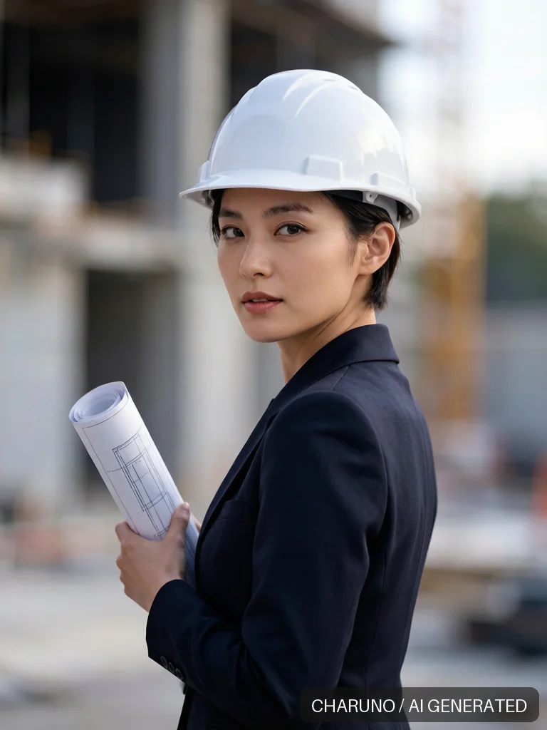 女建筑师 · 图库，第 7 张生成图片